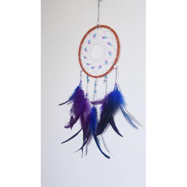 Dreamcatcher nhỏ phối lông vũ