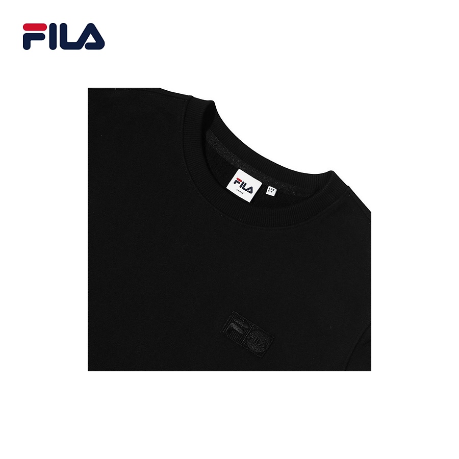 Áo hoodie tay dài không nón unisex Fila Archive Sleeve Point - New Beginning Collection - FS2POD1108X