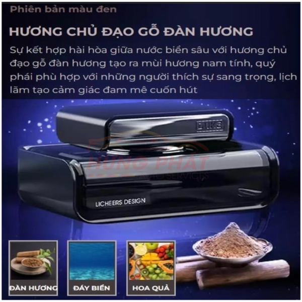 : Nước Hoa Để Taplo Ô Tô, Nước Hoa Xe Hơi, Chiết Xuất 100% Thiên Nhiên, Giúp Khử Mùi, Chống Say Xe