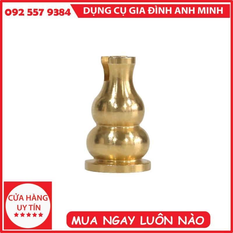 Đế trụ đồng cắm nhang vòng và nhang cây phụ kiện thác khói trầm hương