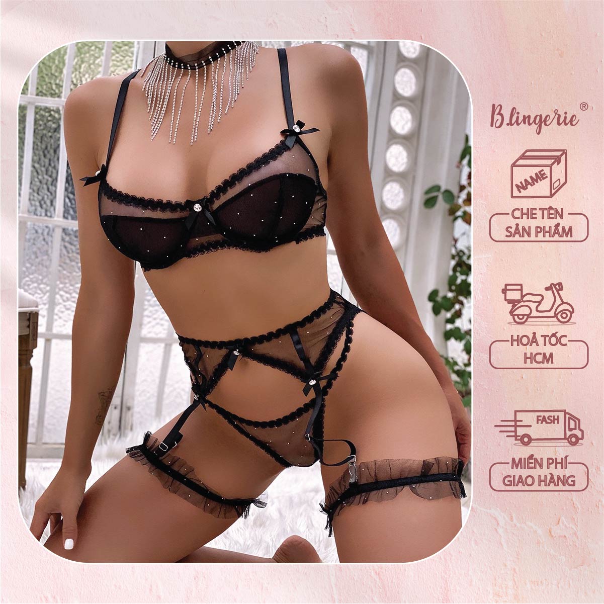 Đồ Lót Nữ Ren Quyến Rũ  - B.Lingerie