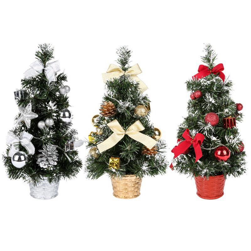 Cây Thông Noel 40Cm Có Đèn Led Trang Trí