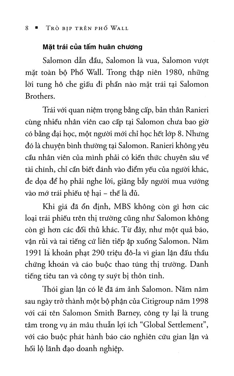 Trò Bịp Trên Phố Wall (Tái Bản)