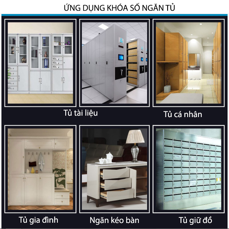 Khóa số ngăn kéo bàn, tủ, loại dài 25mm với 3 mã số có thể thay đổi được, bằng hợp kim