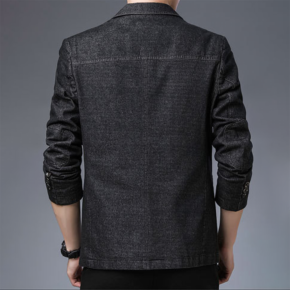 Vest nam áo vest nam chất liệu Jean cao cấp. Chất vải dày dặn thiết kế 1 hàng 3 nút thể thao phong cách độc đáo N54
