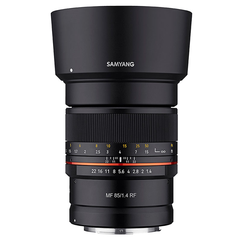 ống kính máy ảnh hiệu Samyang MF 85mm F1.4 Cho Canon RF - HÀNG CHÍNH HÃNG