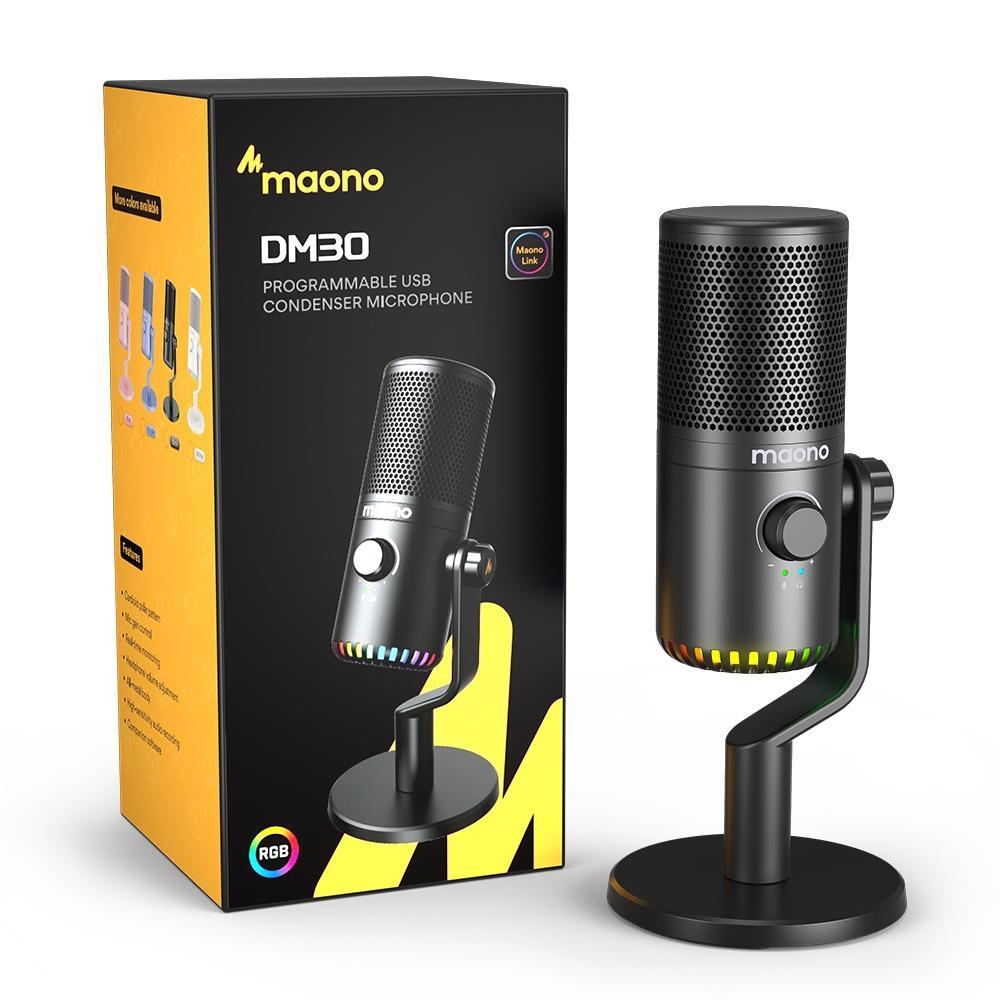 Mic thu âm MAONO DM30-A Cho PC Điện Thoại livestream
