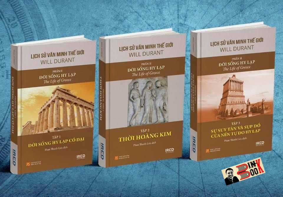 [COMBO TRỌN BỘ 6 PHẦN] – BỘ LỊCH SỬ VĂN MINH THẾ GIỚI: Phần I: DI SẢN PHƯƠNG ĐÔNG - Phần II: ĐỜI SỐNG HY LẠP - Phần III: CAESAR VÀ CHRIST - Phần IX: THỜI ĐẠI VOLTAIRE - Phần X: ROUSSEAU VÀ CÁCH MẠNG - Phần XI: VĂN MINH THỜI ĐẠI NAPOLEON