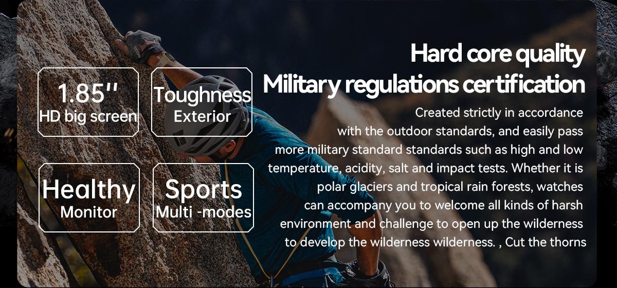 2023 Bluetooth Talk Smartwatch Phiên bản Android Xiaomi Huyết áp Oxygen Thể dục Watch 5 Atm Waterproof Smartwatch Men Quân đội