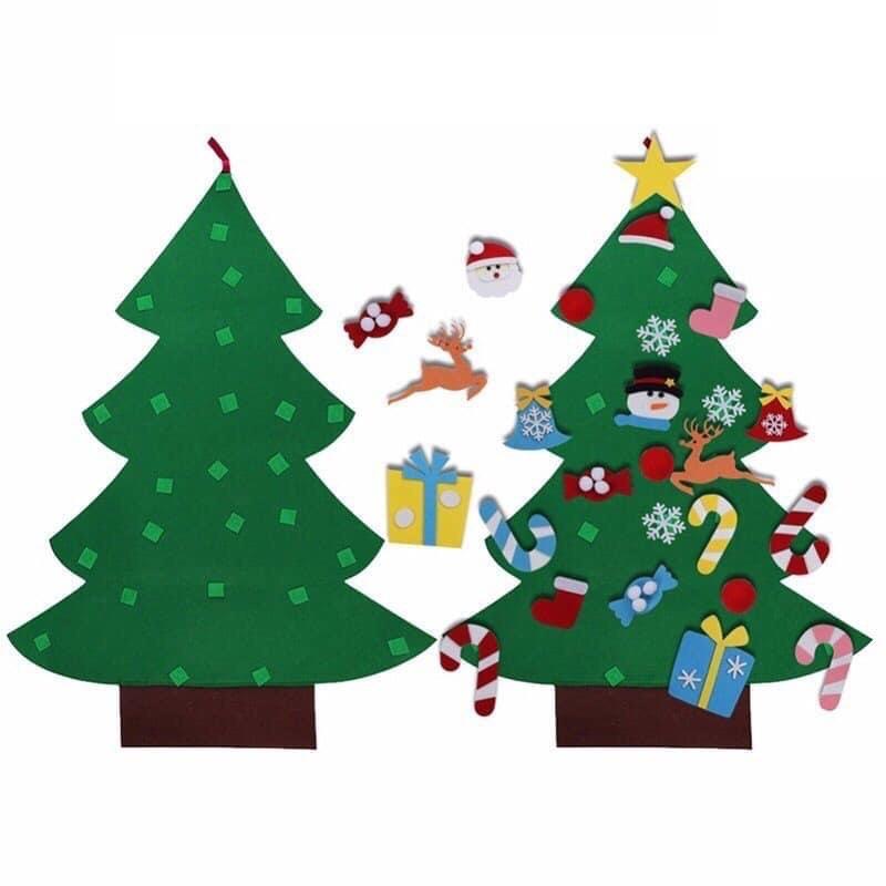 Cây thông noel dán tường