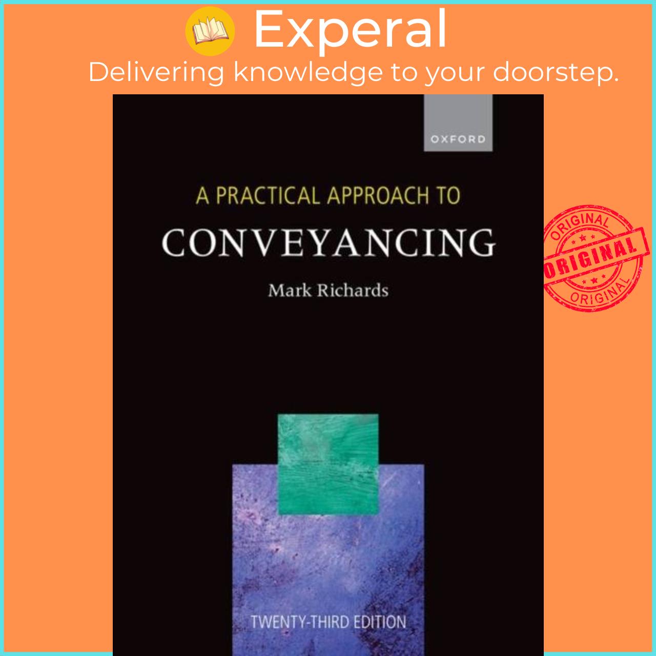 Hình ảnh Sách - A Practical Approach to Conveyancing by Mark Richards (UK edition, paperback)