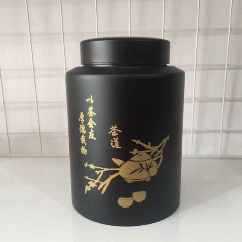 Hộp đựng chè cao cấp inox 201 chống ẩm mốc, kín hơi nắp xoáy ren