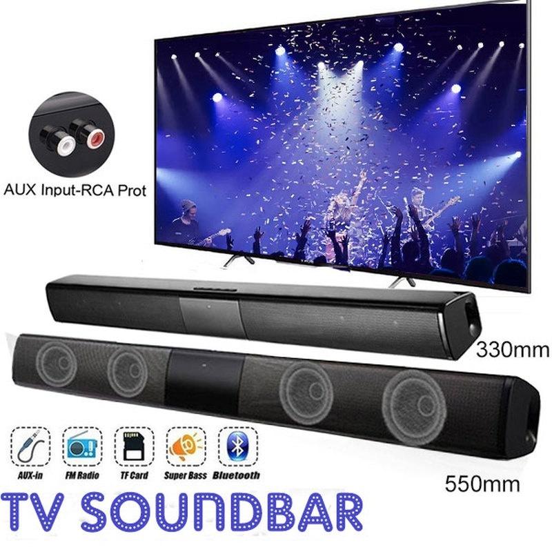 Loa Di Động HIFI Bluetooth Loa Máy Tính Cho Tivi Gia Đình Soundbar Hộp Loa Siêu Trầm Đài Phát Thanh Trung Tâm Âm Nhạc Caixa De Som Bluetooth Color: 330 mm BS28A