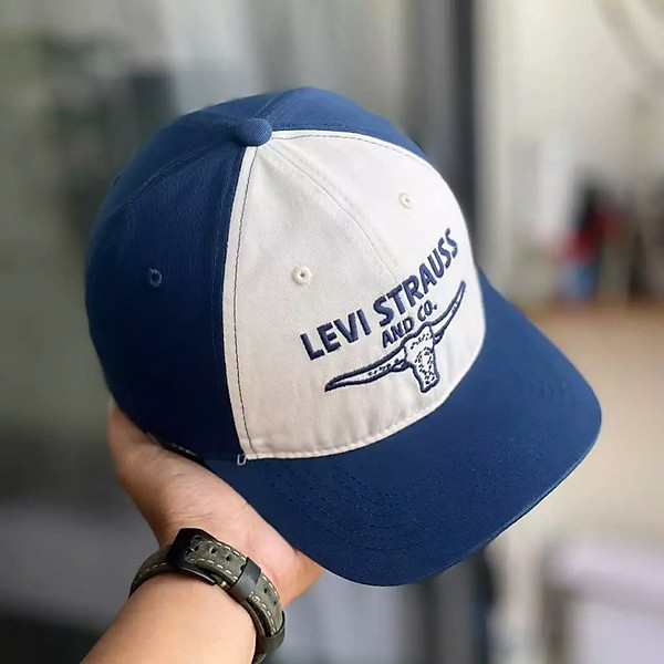 Mũ lưỡi trai, nón kết nam nữ LEvi vải Kaki đẹp Form chuẩn (Ảnh thật)