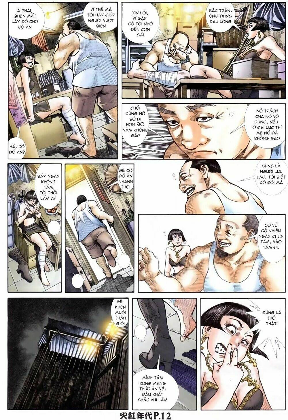 hỏa hồng niên đại hắc cốt đường chapter 87 11