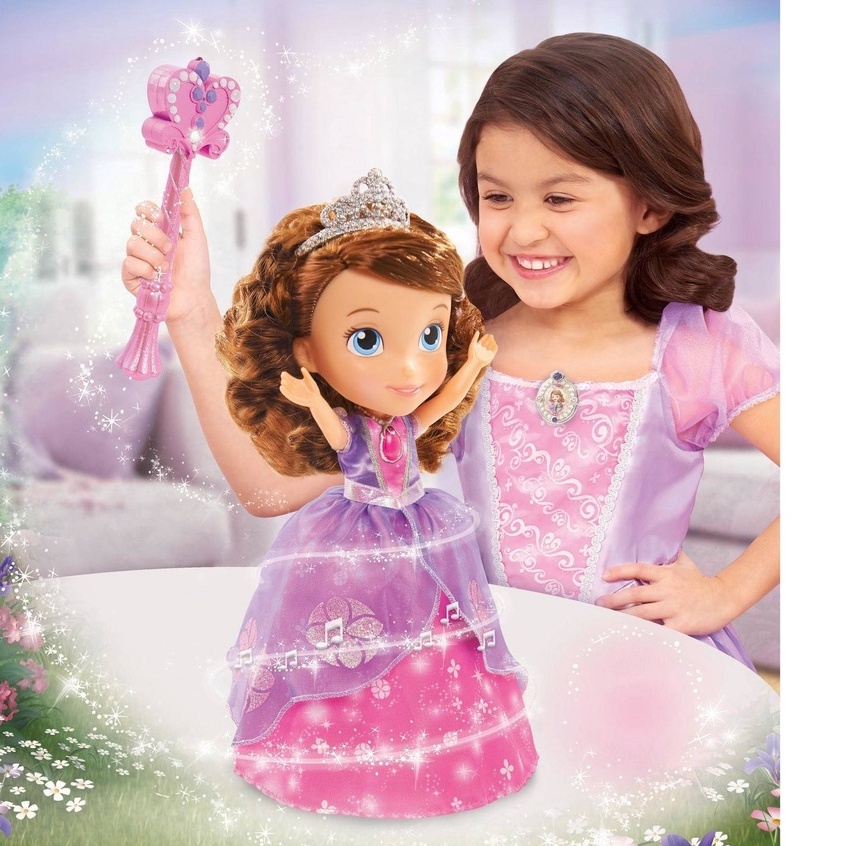 Búp Bê Mỹ Công Chúa Mắt Vẽ 30 Cm - Just Play Sofia The First Royal Sofia Doll 12 Inch