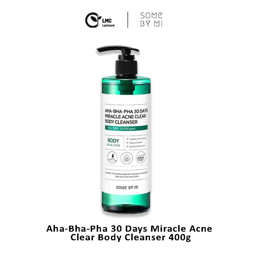 Sữa tắm giảm mụn lưng làm sạch da Some by mi aha-bha-pha 30 days miracle acne clear body cleanser 400g