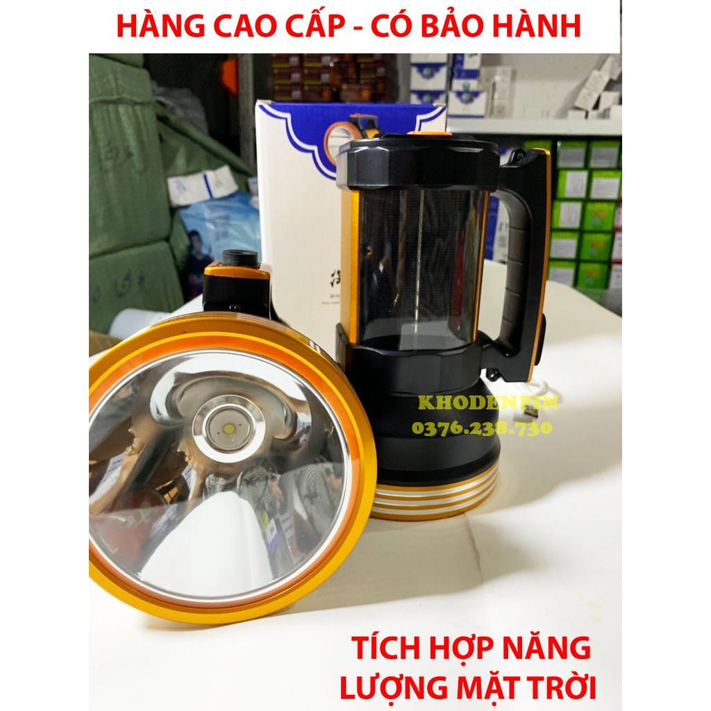 (HÀNG CAO CẤP) ĐÈN PIN TÍCH HỢP NĂNG LƯỢNG MẶT TRỜI SIÊU SÁNG LED SẠC ĐIỆN CHỐNG NƯỚC ĐA NĂNG NO F8