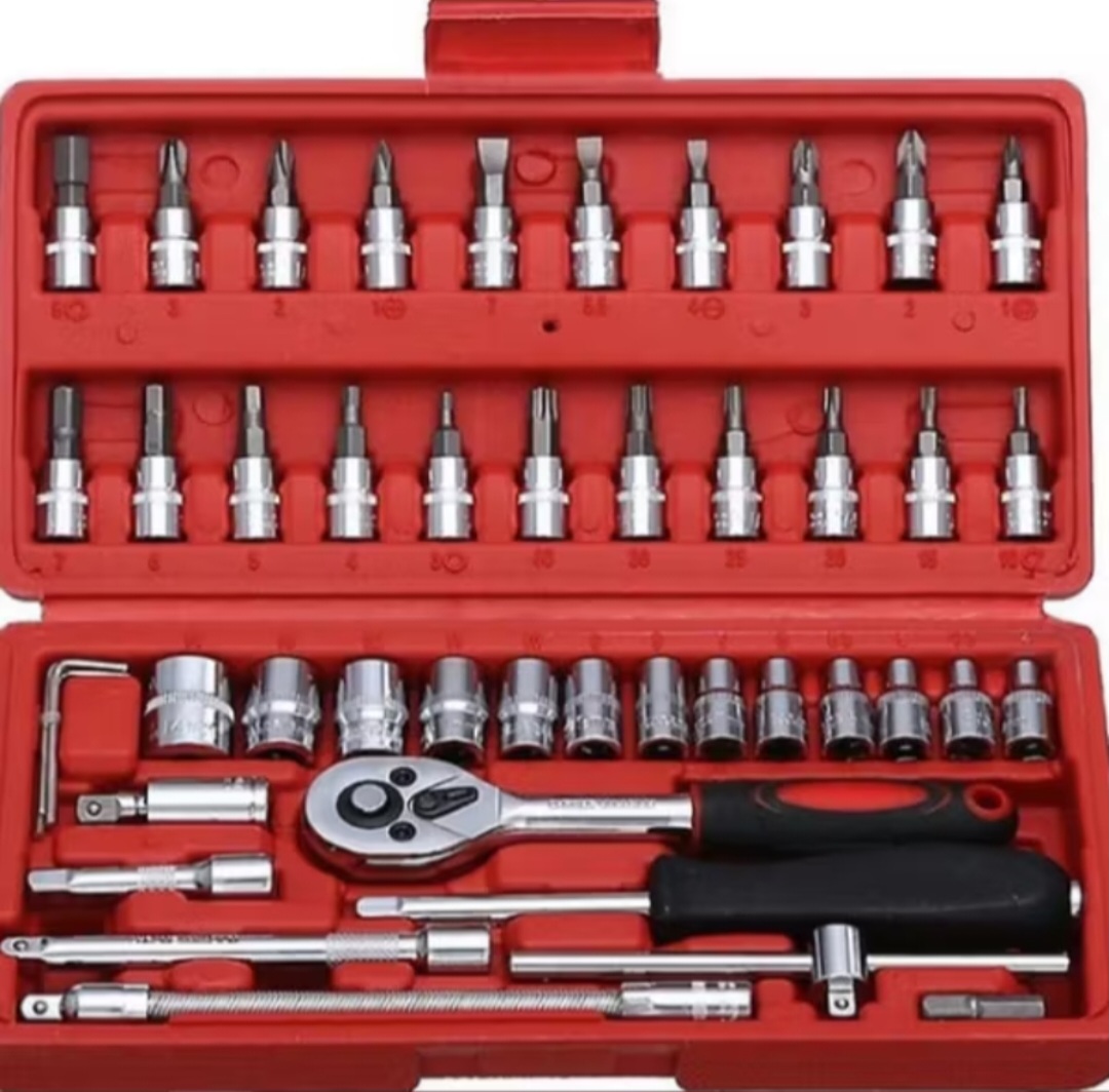 TRỌN BỘ DỤNG CỤ ĐỒ NGHỀ SỮA CHỮA 46 MÓN ĐA CHỨC NĂNG HÀNG LOẠI TỐT