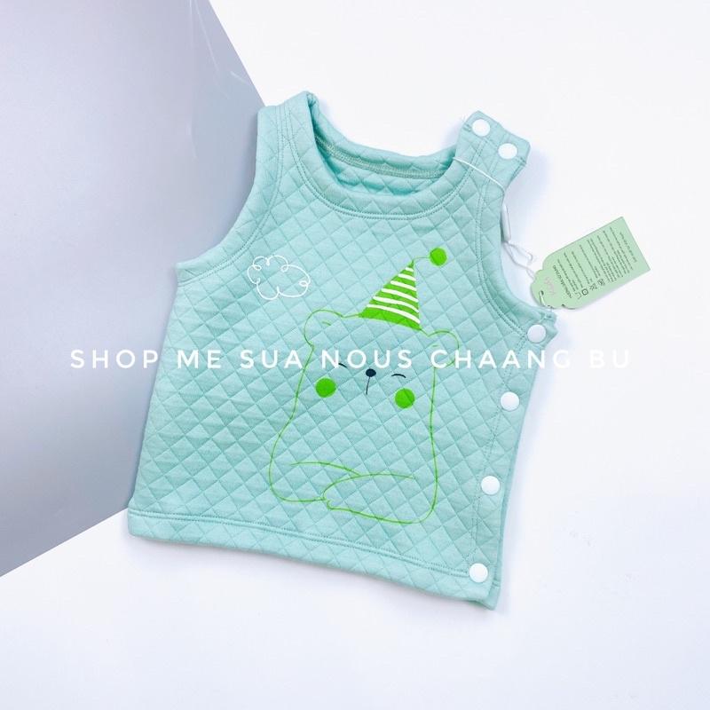 BAPBI Gile nỉ trần bông và gile nỉ cho bé( hình ảnh shop tự quay tự chụp)