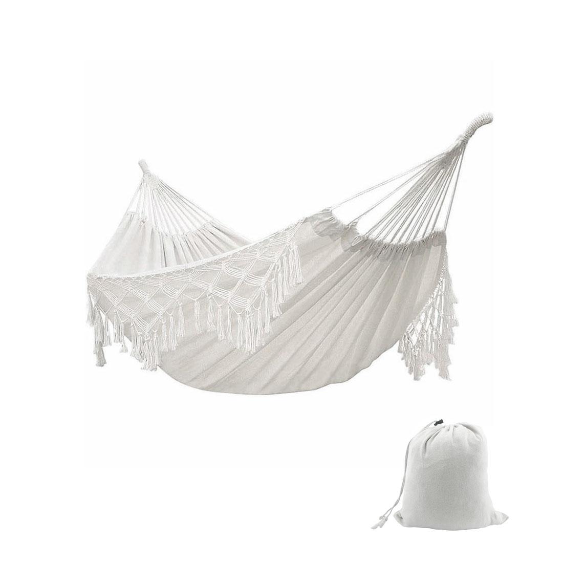 Võng Đu Ngoài Trời/Trong Nhà Lớn Brasil Macrame Tua Rua Đôi Võng Đầm Xòe Lưới Ghế Cắm Trại Treo Võng Dành Cho 2 Người