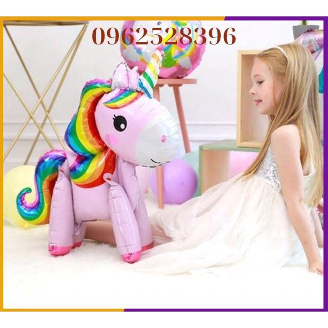 Bóng Trang Trí Hinh Ngựa Pony 3D