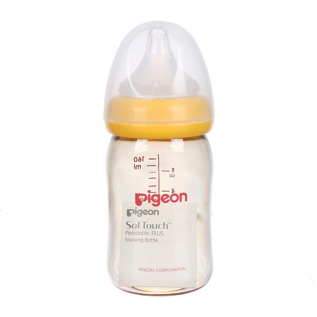 Bình sữa Pigeon PPSU 160ml - 240ml cho bé từ 0 tháng tuổi