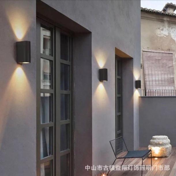Đèn tường led, đèn gắn tường, đèn rọi, đèn tô điểm gắn tường, đèn decor, đèn soi 2 đầu DT