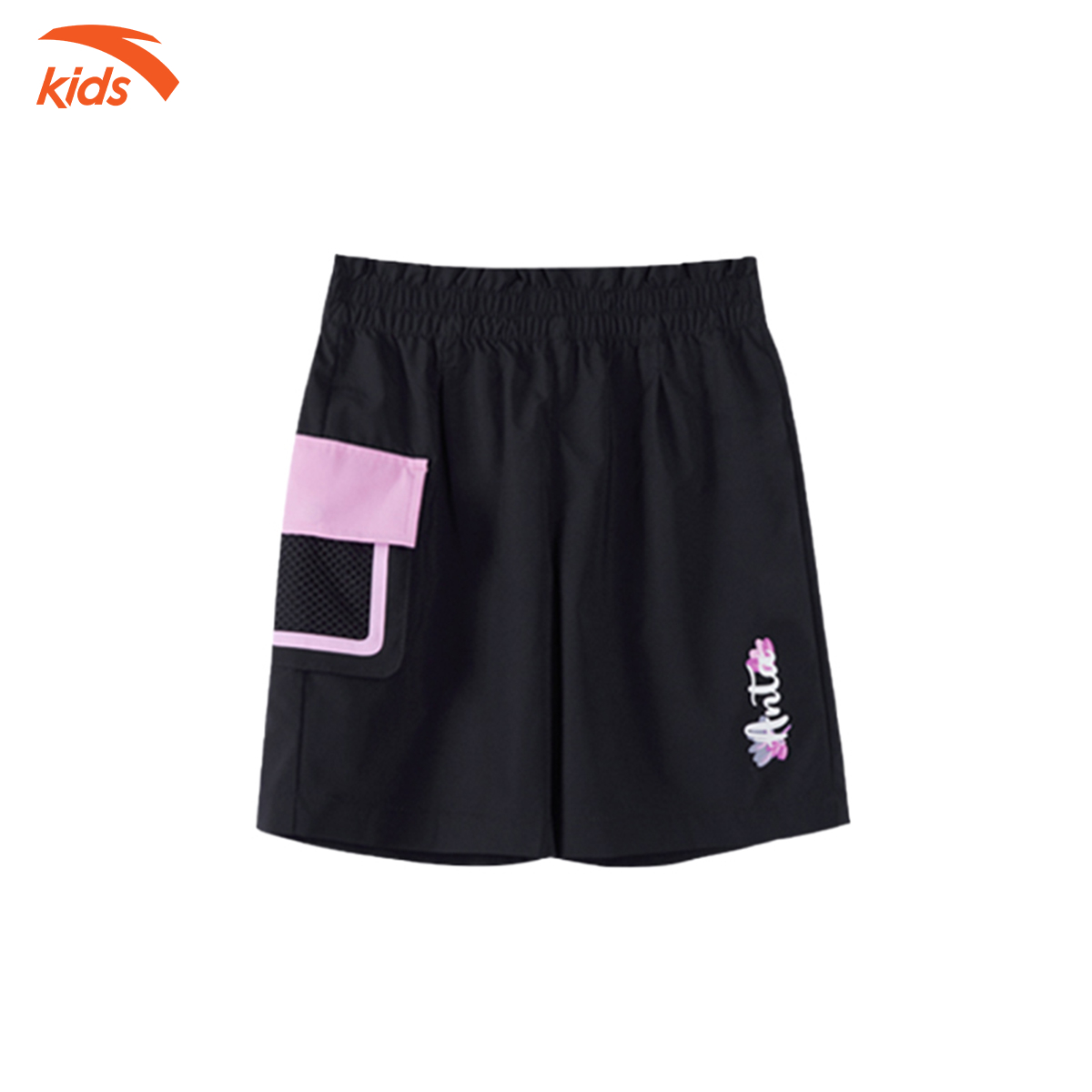 Quần short thể thao bé gái Anta Kids 362239504-1