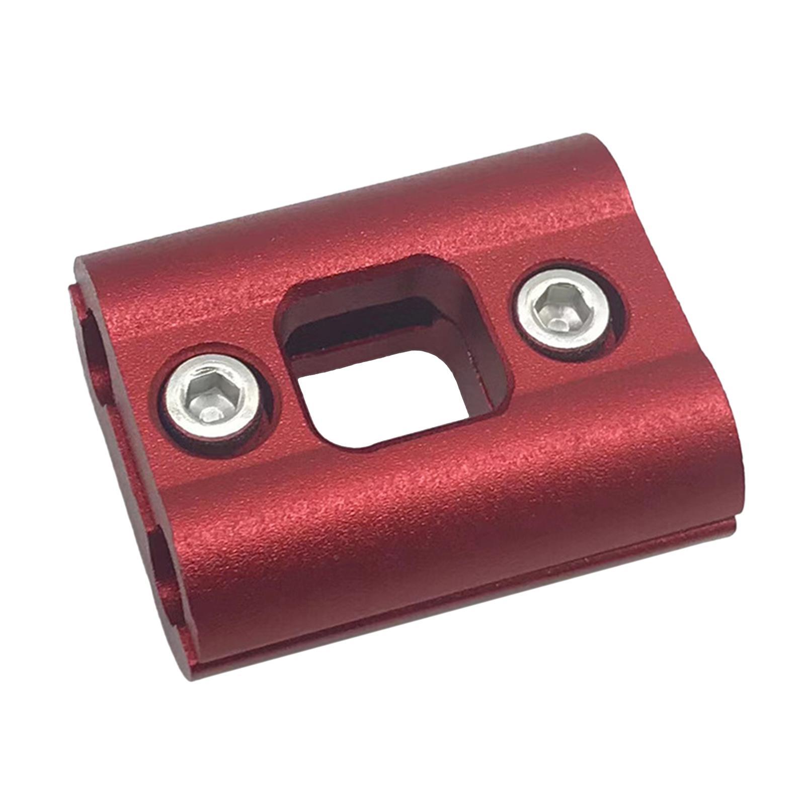 Universal Hose Separator Clamp Fuel Hose Divider Red