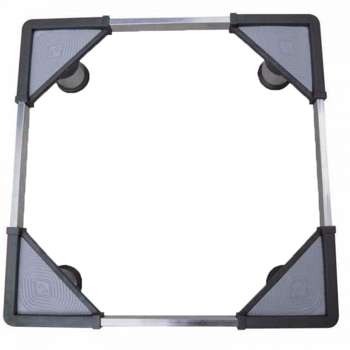 Chân đế giá đỡ tủ lạnh, máy giặt đa năng inox cao cấp 48 - 60cm CDN