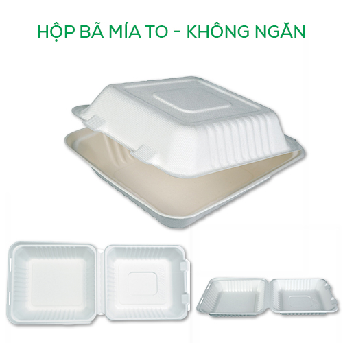 Hộp bã mía đựng thực phẩm ANECO phân hủy sinh học hoàn toàn