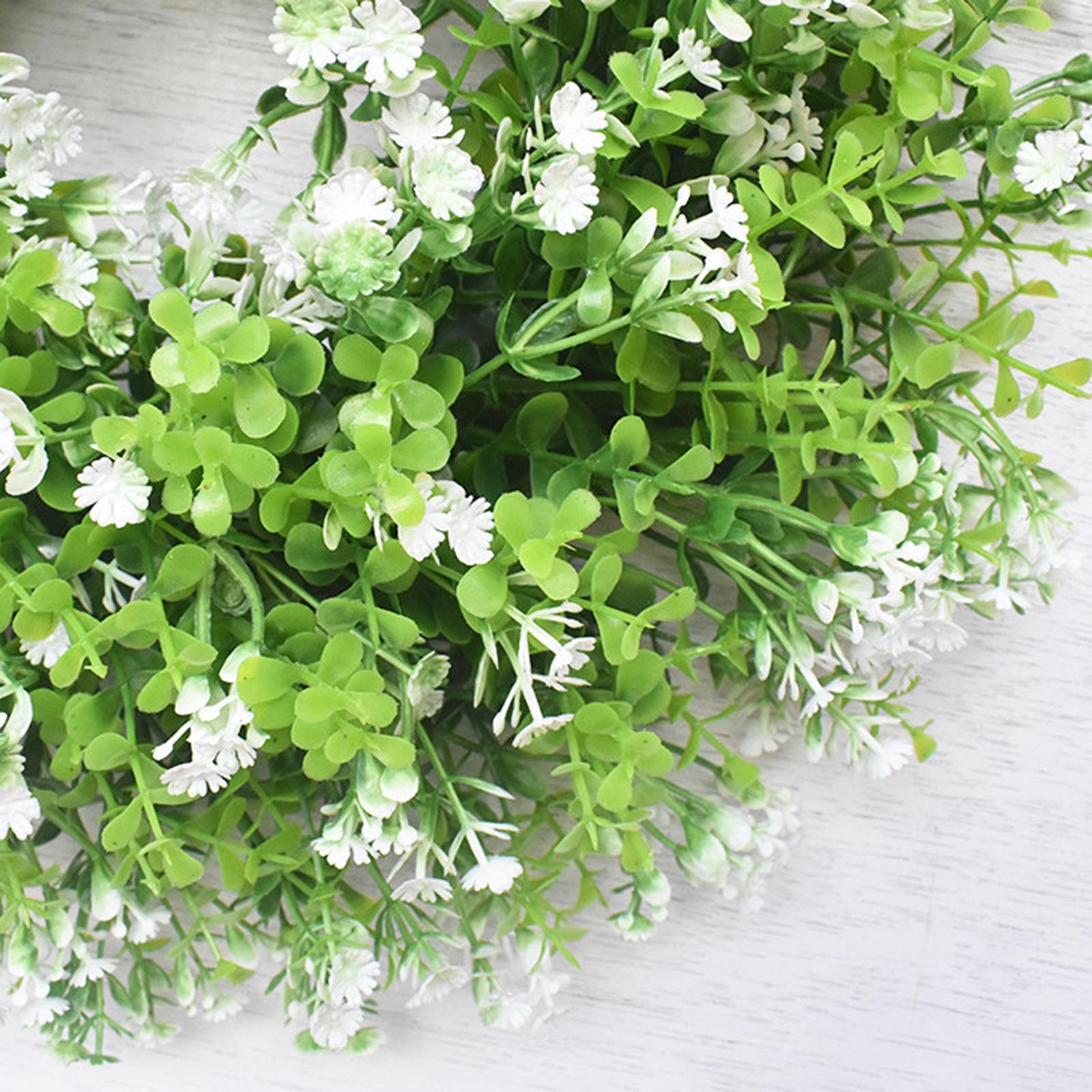 Gypsophila Wreath Hanging Front Door Window Garland Wedding Decor Photo Prop