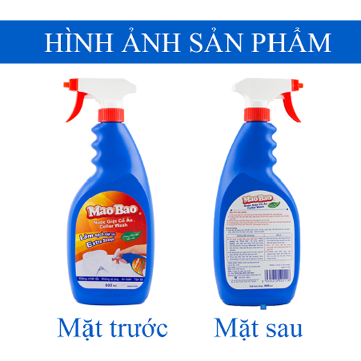 Nước Giặt Cổ Áo Mao Bao 600ml