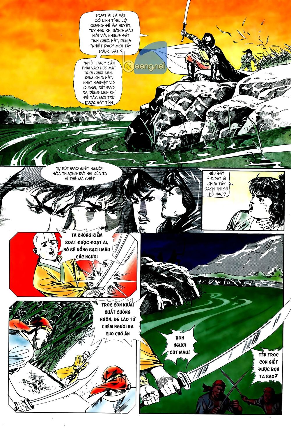 đao kiếm tiếu chapter 15 11