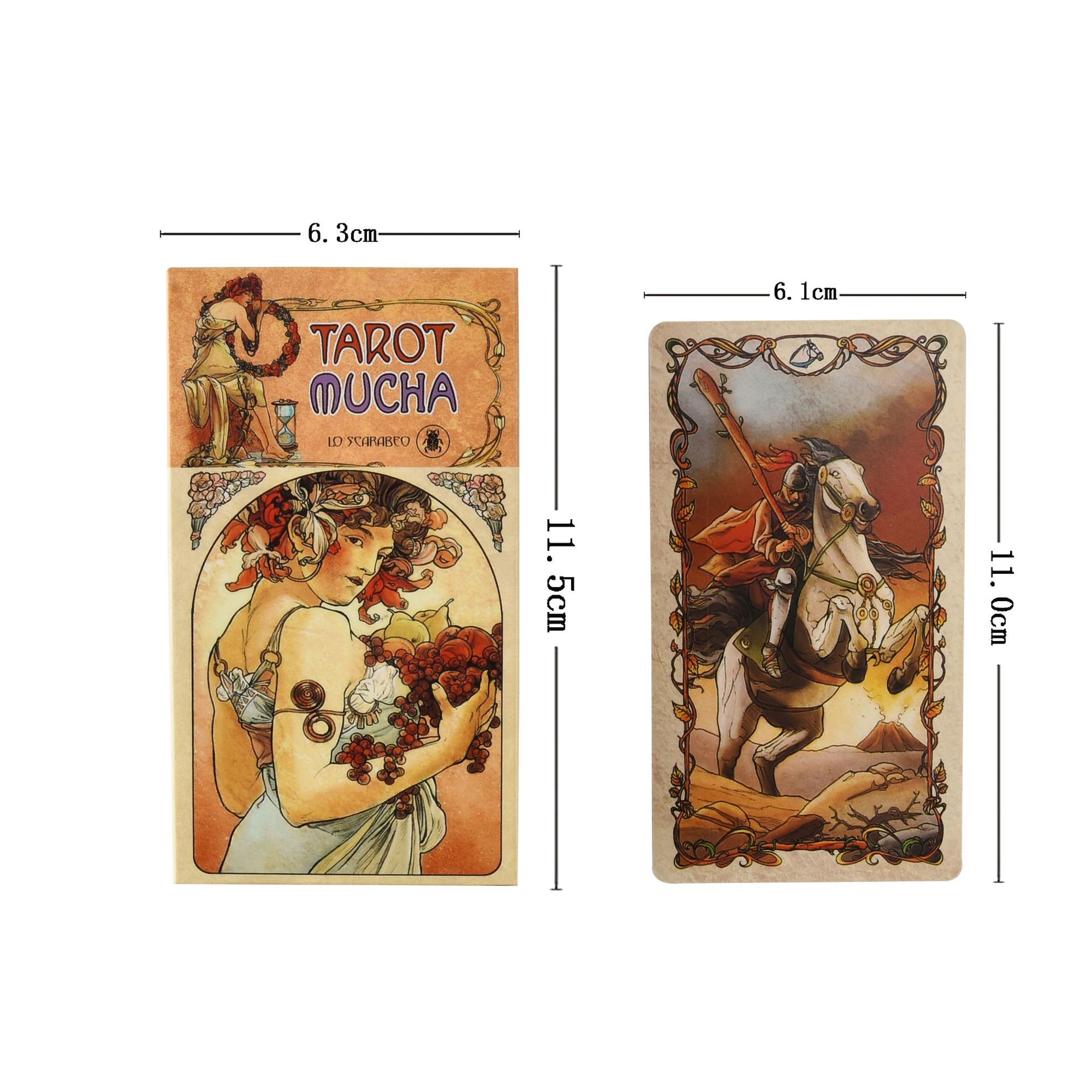 Bộ Bài Bói Tarot Mucha Card Deck Cao Cấp