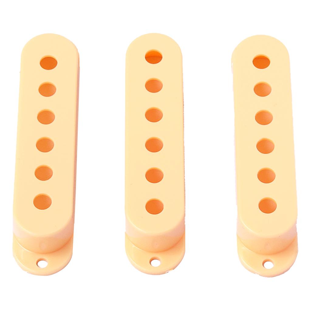 Guitar Humbucker Pickup Cover 48mm 50mm 52mm Yellow