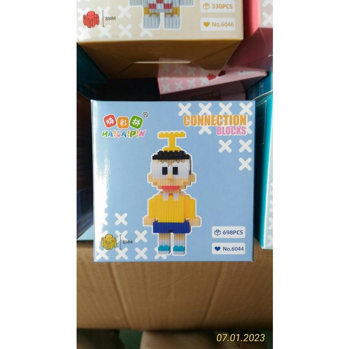 Lego Doremom Và Những Người Bạn Nobita,Doremi,ChaiEn,XêKô,SiZuKa -bộ xếp hình mini quà tặng giá rẻ cho bé