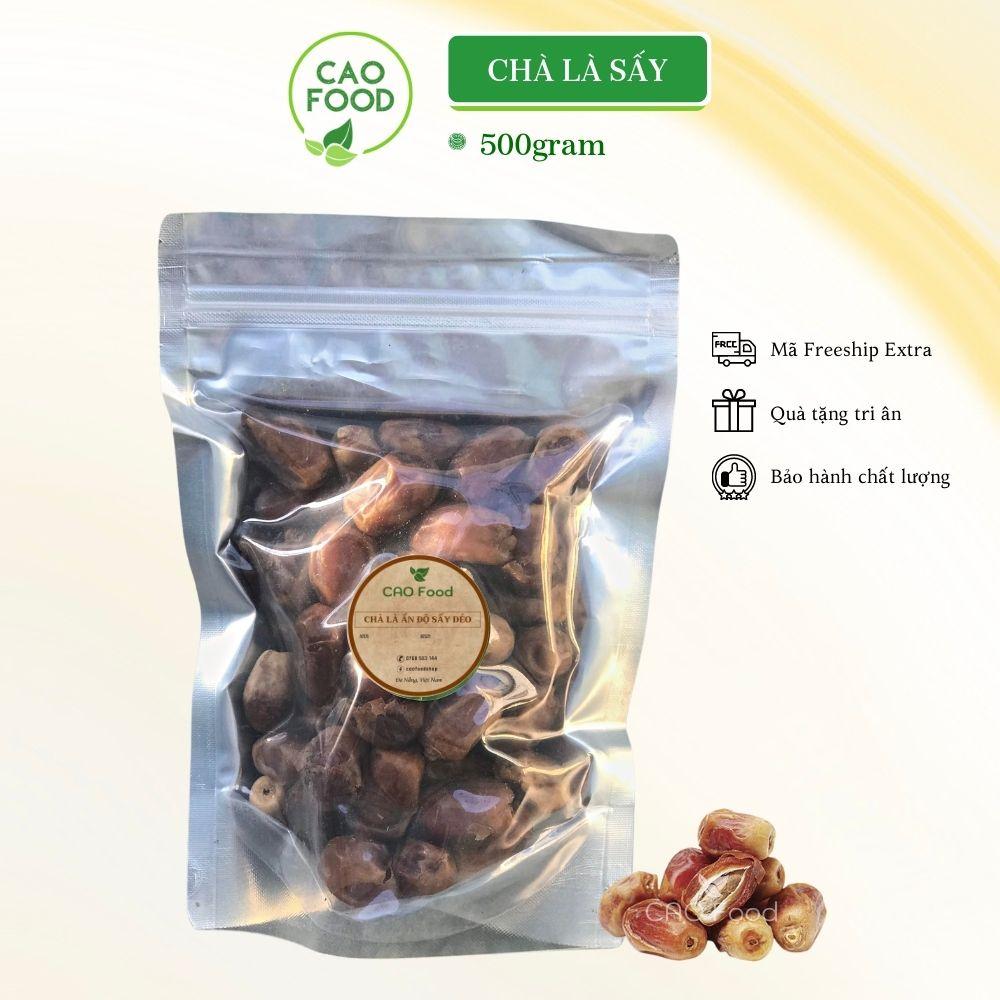 Chà là sấy dẻo nguyên trái CAO FOOD nhập khẩu từ Ấn Độ - cam kết 100% tự nhiên, không đường