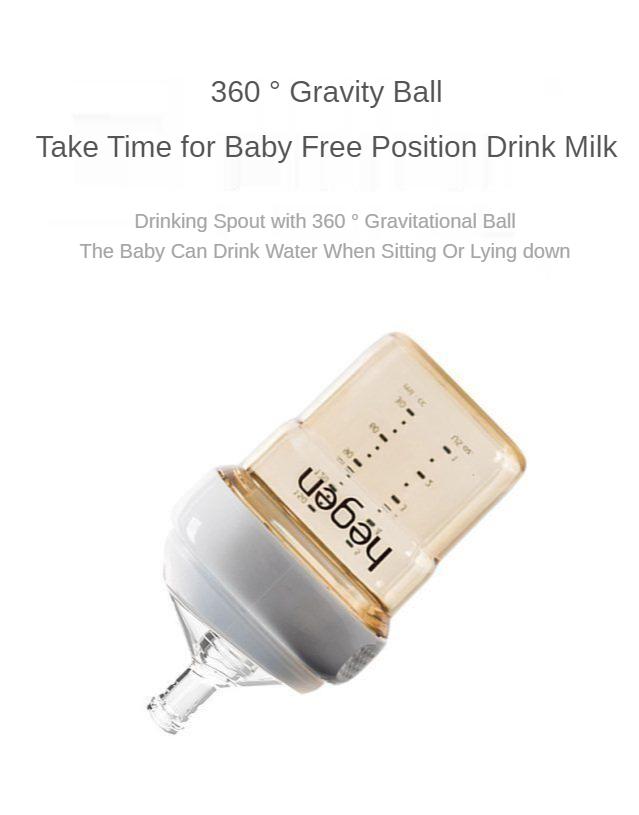 Hegen Sữa Bình Sữa Cho Phụ Kiện Nắp Cốc Thay Thế Vòng Tay Ốp Ống Hút Mỏ Vịt Adapter Trẻ Học Uống