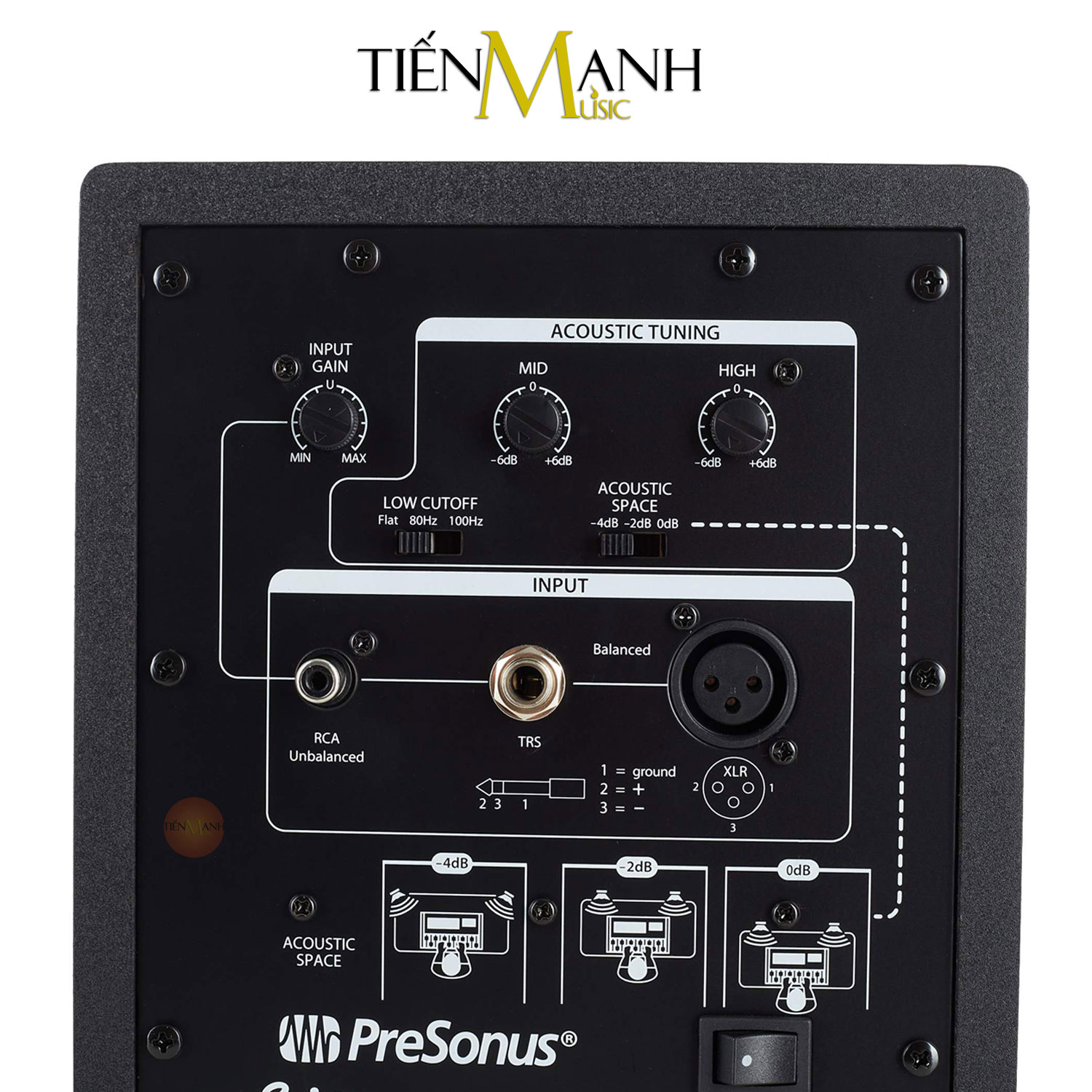 [Một Cặp] PreSonus E5 Loa Kiểm Âm Nghe Nhạc Eris Powered Studio Monitor Speaker Pair Hàng Chính Hãng