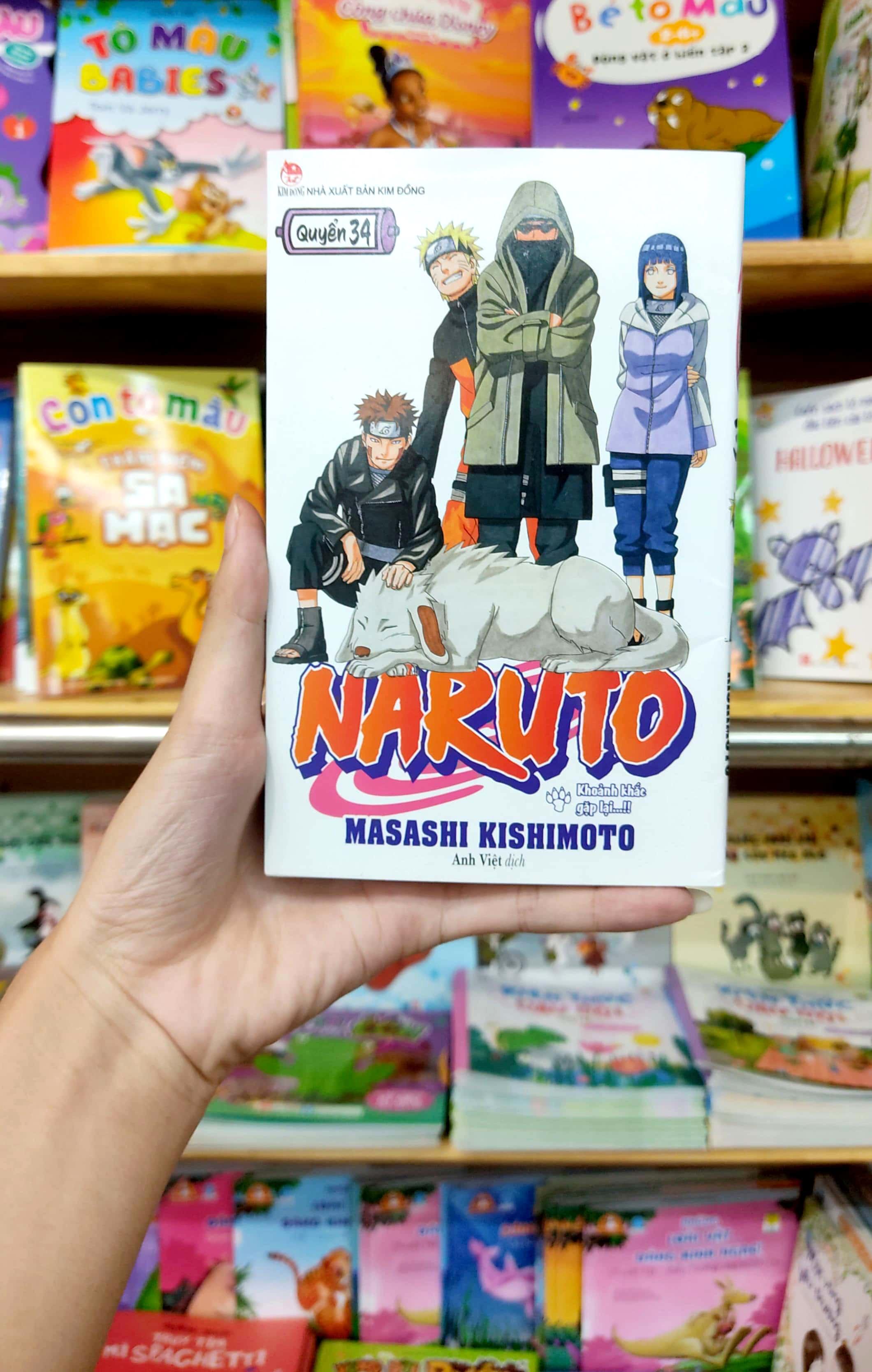 Naruto - Tập 34: Khoảnh Khắc Gặp Lại...!! (Tái Bản 2022)