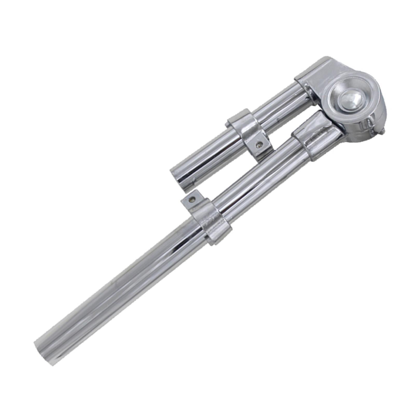Drum Holder Display Bracket, Tom Drum Mount Stand Hardware, Metal Foldable Tom Holder for Tom Drum, Drummer, Percussion Replacement