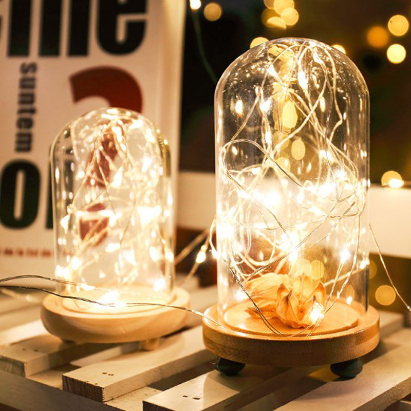 Đèn đom đóm Fairy Light chuỗi dây đồng trang trí