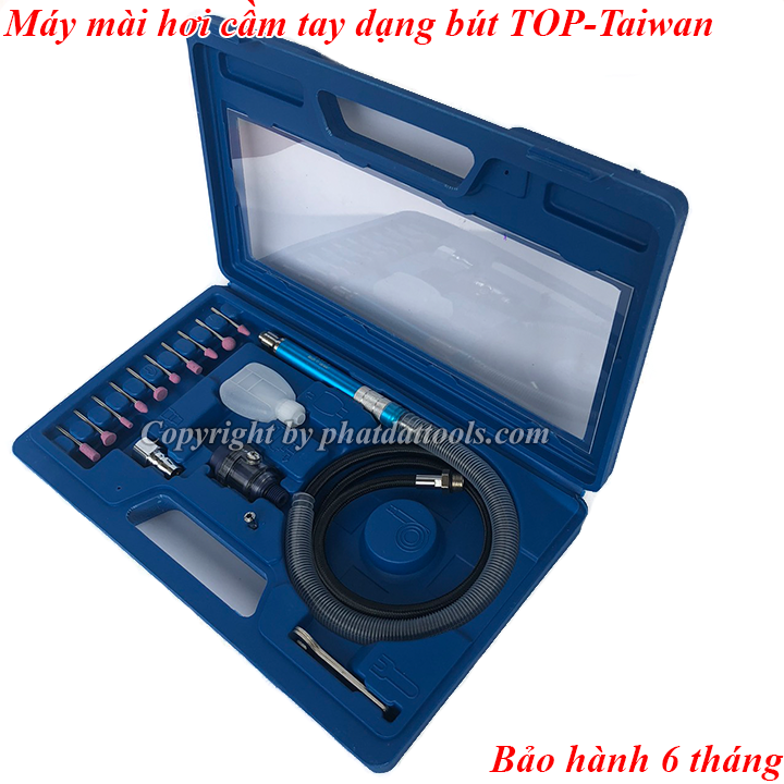 Bộ máy mài hơi cầm tay dạng bút TOP - Made in Taiwan - Bảo hành 6 tháng