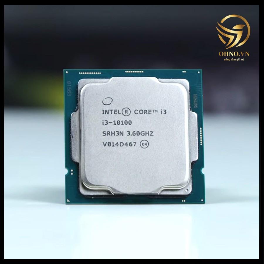 CPU Box Desktop Intel Core CPU intel I3 10100 Bộ Vi Xử Lý Trung Tâm Máy Tính Intel Full Box hàng chính hãng