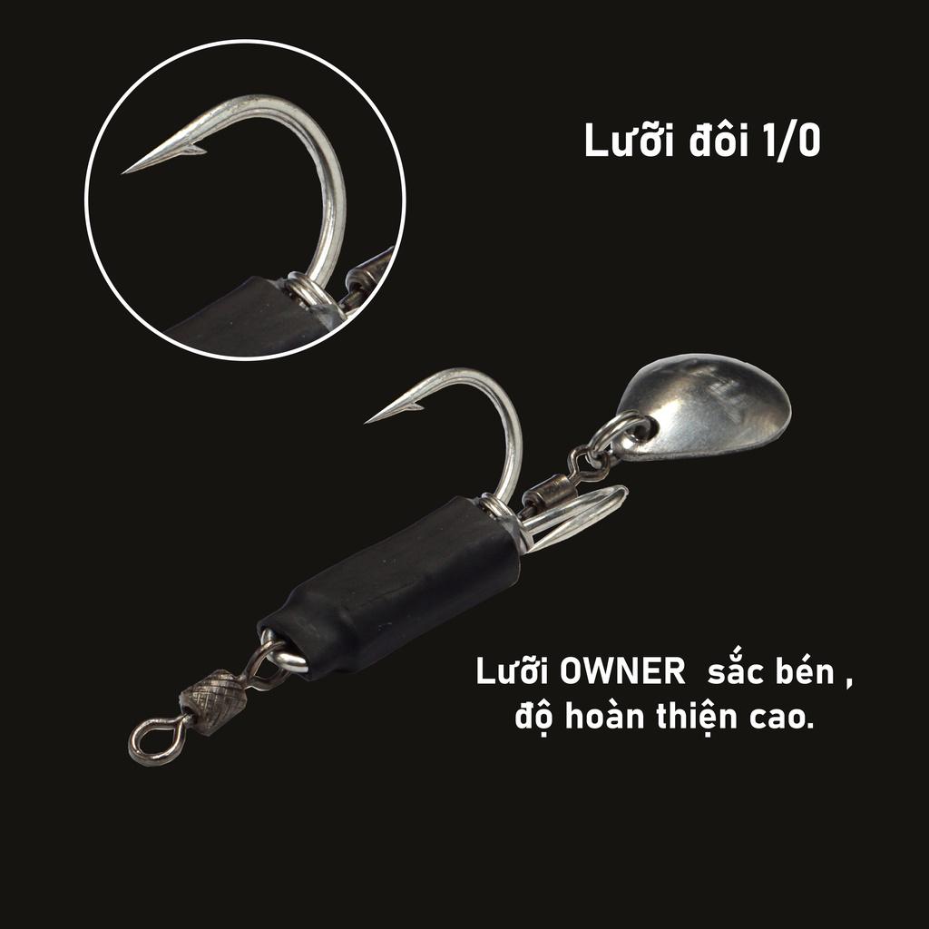 NHÁI HƠI F45 TNTlures 4.5 CM - 8GRAM - Mồi giả câu lure cá lóc