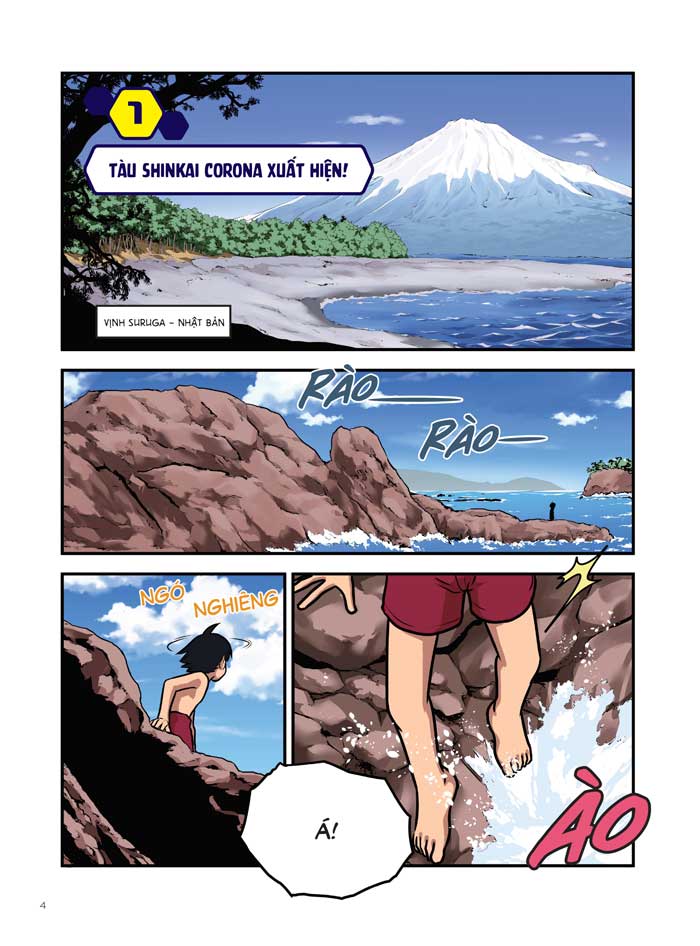 Sách tranh manga Nhiệm vụ khoa học kỳ bí tập 7: Hành trình xuống biển sâu!