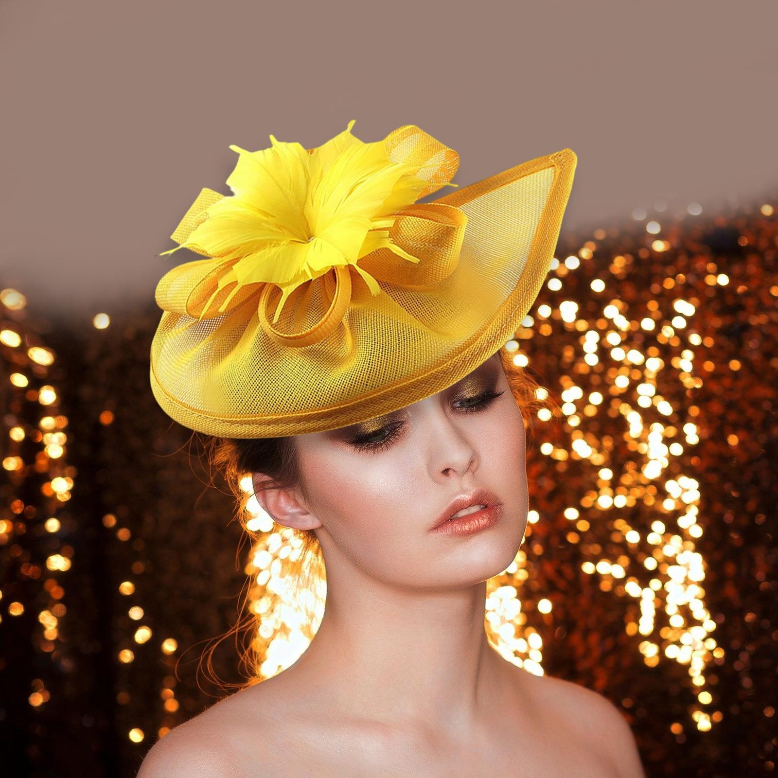 Fascinator Hat Women Cocktail Tea Party Headdress
