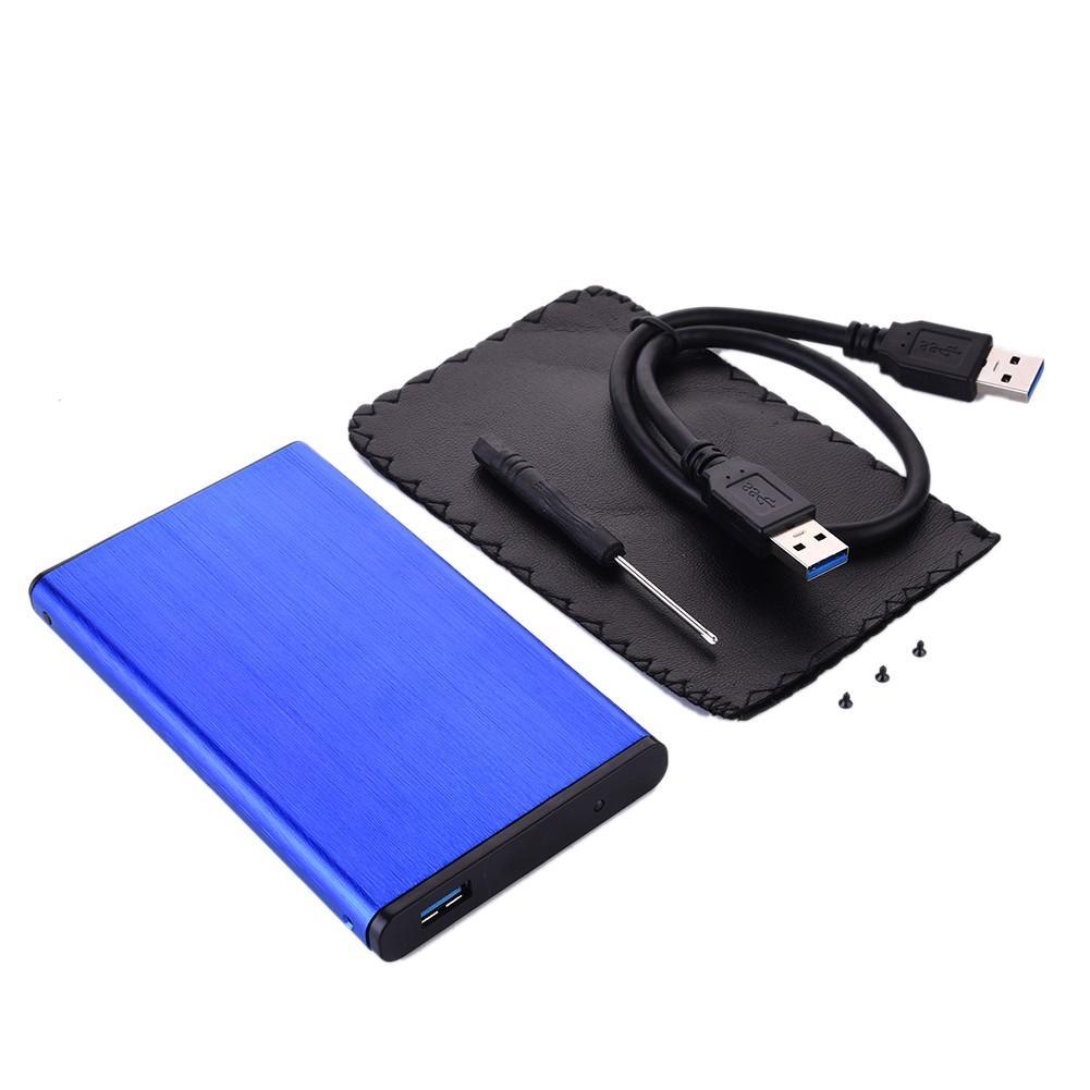 Hộp đựng ổ đĩa cứng HDD bằng nhôm 2.5" USB3.0 SATA3.0 3TB